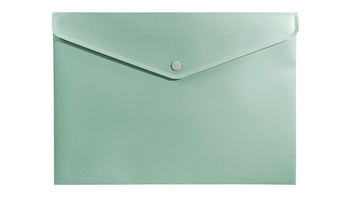 Teczka A4 koperta PP zieleń morandi