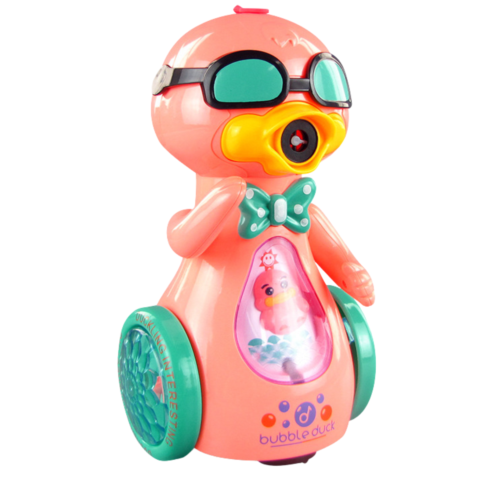 Kaczuszka Interaktywna Maszynka Do Baniek Mydlanych Efekty Świetlne Dźwięk