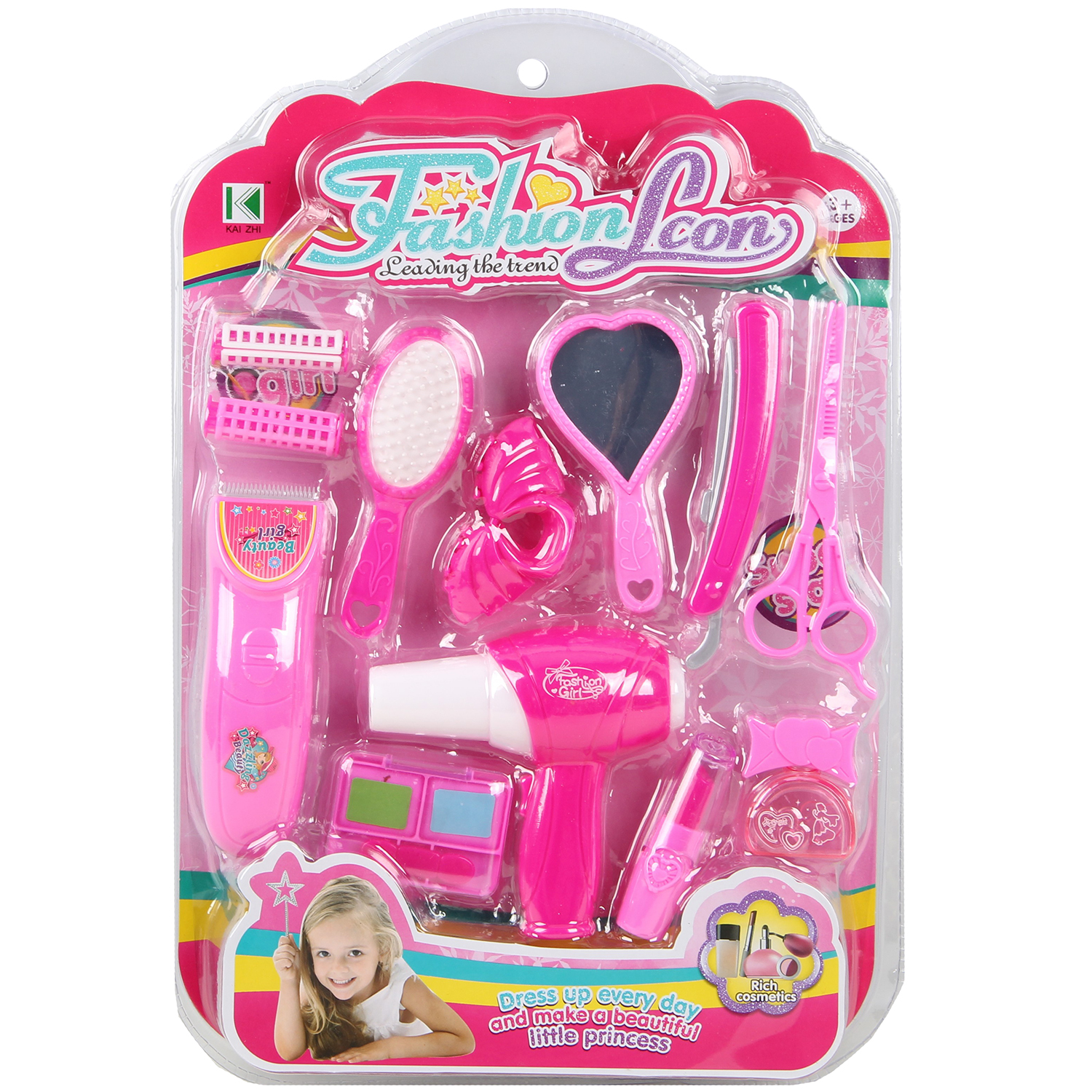 Zestaw Piękności dla Dzieci Interaktywna Zabawka z Akcesoriami