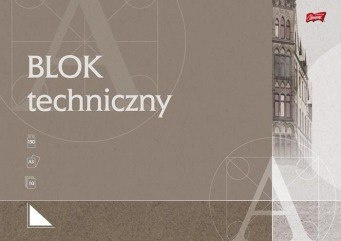 PACZKA Blok techniczny A3 10K białe kartki Unipap 10 sztuk