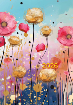 Kalendarz 2026 kieszonkowy KK-1F 1szt.mix