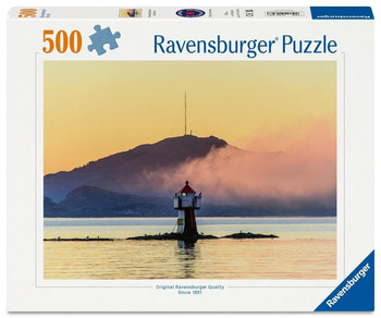Puzzle 2D: Latarnia morska - Norwegia 500el Ravensburger