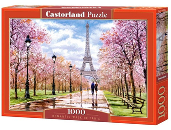 Puzzle 1000 Romatic Walk in Paris CASTOR Castorland