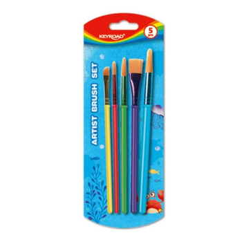 Pędzle Artist Set KEYROAD blister 5 szt.