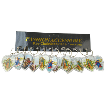 Brelok do kluczy religijny Jezus dodatek do kluczy idealny prezent 12 szt