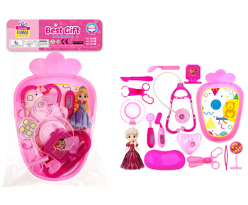 Zestaw Lekarski Dla Dzieci Z Laleczką Interaktywną Zabawka Edukacyjna Preze