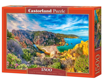 Puzzle 1500 Costa Paradiso, Sardinia, Italy CASTOR Castorland