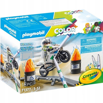 Playmobil PLAYMOBIL Color: Motocykl 71377
