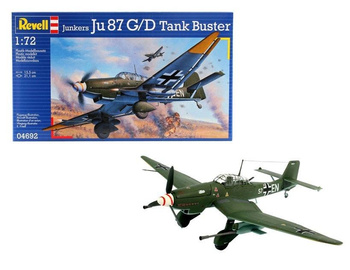 Samolot 1:72 Junkers Ju 87 G/D Tank Buster Revell