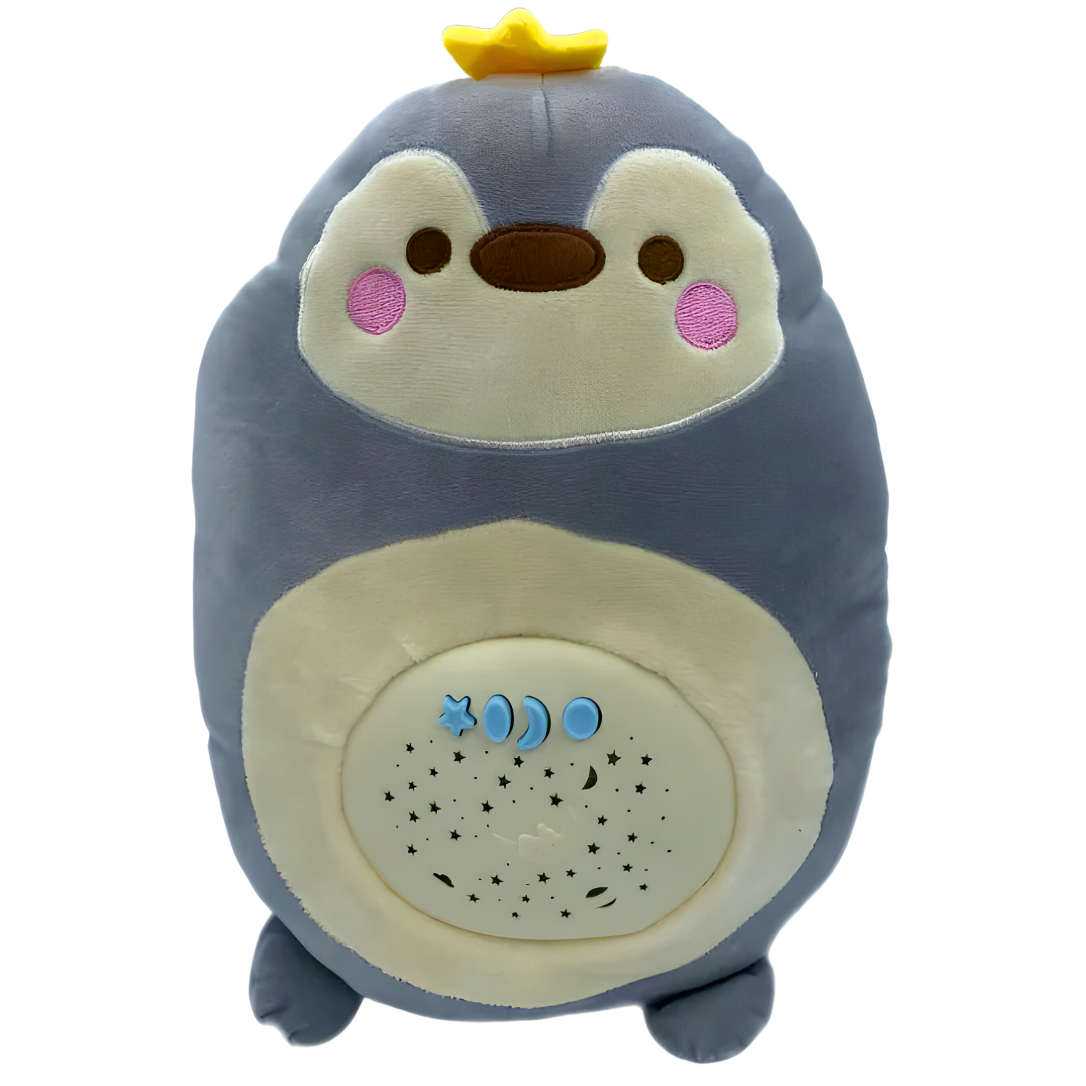 Pingwin Maskotka Przytulanka Z Projektorem Światła Melodie Biały Szum