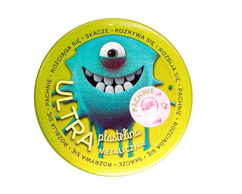 Ultra Plastelina Pachnąca metaliczna ciemnozielona EPEE