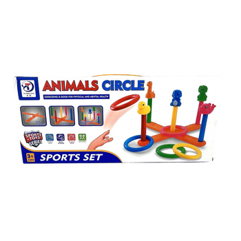 Zestaw Serso Gra Zręcznościowa Dla Dzieci Rzutki Kółka Prezent Edukacyjny