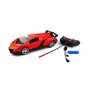 SAMOCHÓD SPORTOWY STEREOWANY NA RADIO + PAKIET ZABAWKA DLA DZICI