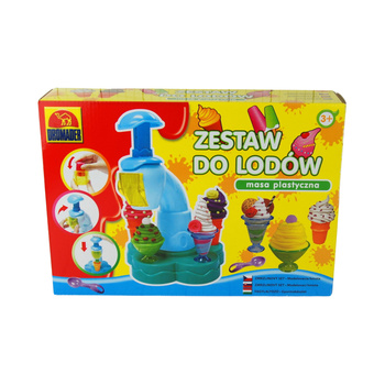 Masa plastyczna zestaw do lodów kreatywna zabawka dla dzieci rozwijająca