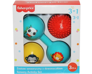 Fisher Price. Zestaw sensoryczny z dzwoneczkiem Fisher- Price