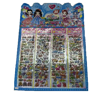 Naklejki zestaw mix 16 paczek kolorowe dekoracje dla dzieci i dorosłych