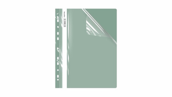 Paczka Skoroszyt A4 twardy zawieszany zieleń morandi 10 sztuk
