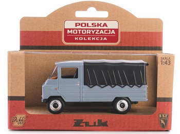 Kolekcja PRL - Żuk, skala 1:43 szary Daffi