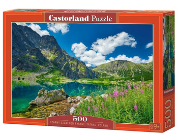 Puzzle 500 Czarny Staw pod Rysami Tatras CASTOR Castorland