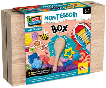 LISCIANI MONTESSORI BOX 50 AKTYWNOŚCI.