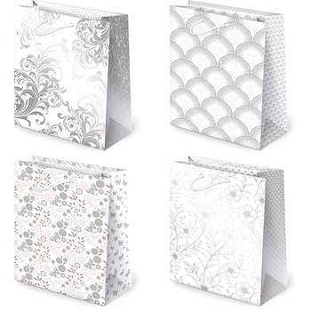 Torebki prezentowe T2L-114 Białe mat 10 sztuk