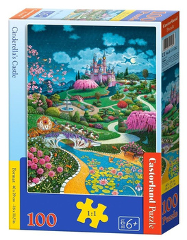 Puzzle 100 Cinderella's Castle CASTOR Castorland