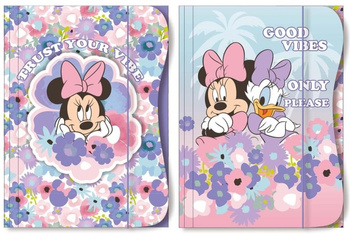 Teczka A4 z gumką Minnie Mouse 1szt.mix