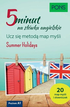 5 minut na słówka angielskie Ucz się metodą map myśli Poziom A1 wyd.2 PONS