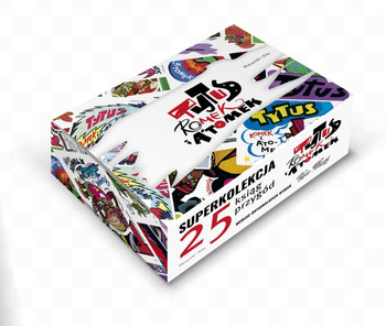 Pakiet Tytus, Romek i A'Tomek. Kolekcja 25 ksiąg. Boks kolorowy