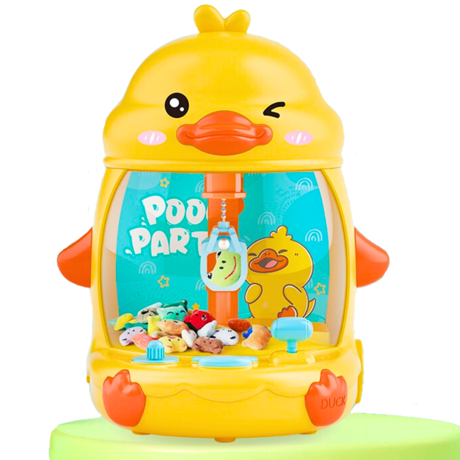 Duża Gra Zręcznościowa Kaczka Automat Maszyna Do Łapania Zabawek LED Muzyka