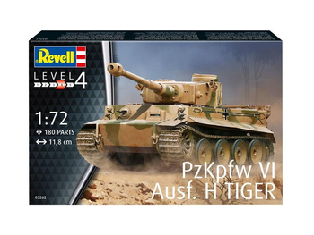 Pojazd 1:72 PzKpfw VI Tiger Ausf. H Revell