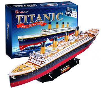 CUBIC FUN PUZZLE 3D STATEK TITANIC - T4011H