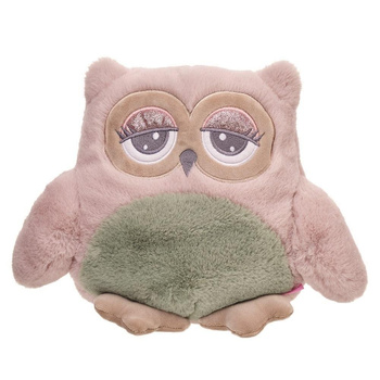 Sowa Abby różowo-miętowa 23cm Beppe