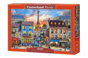 Puzzle 500 Streets of Paris CASTOR Castorland
