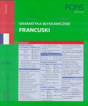 Błyskawicznie gramatyka francuska PONS