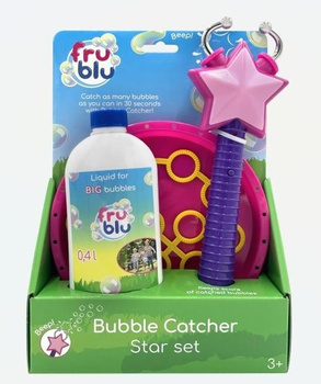 Fru Blu Łapacz baniek Gwiazdka + płyn 0,4l TM Toys