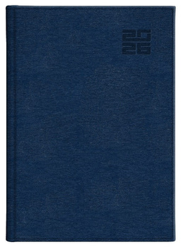 Kalendarz 2026 Aluminium Standard B5 dzienny granat