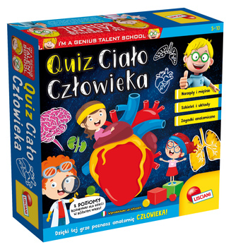 LISCIANI I'M A GENIUS QUIZ - CIAŁO CZŁOWIEKA