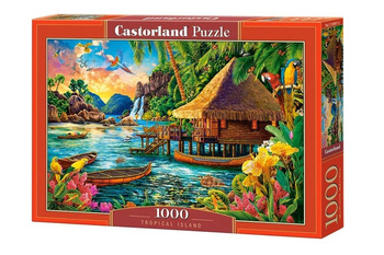 Puzzle 1000 Tropical Island CASTOR Castorland