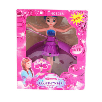 Latająca lalka dla dzieci interaktywna zabawka do zabawy na świeżym powietr