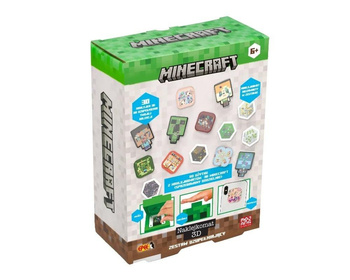 Naklejkomat 3D Minecraft zestaw uzupełniający EPEE