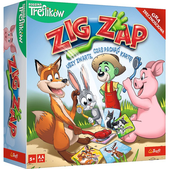 Gra Zig Zap Rodzina Treflików 02821