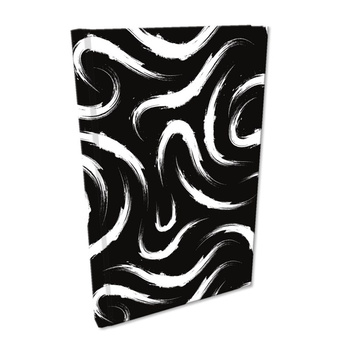 Notes A5 kratka Soft Touch Maziaje czarne