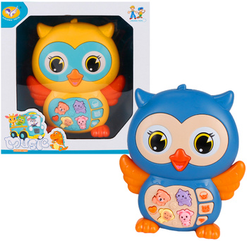 Sowa Muzyczna Interaktywna Zabawka Dla Dzieci Edukacyjna Sensoryczna