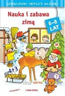 Nauka i zabawa zimą łamigłówki mądrej główki