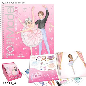 Zestaw Dress Me Up Top Model Balet 13611A