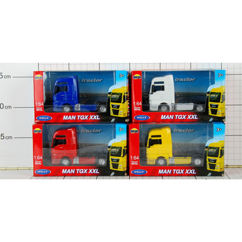 CIĘŻARÓWKA WELLY 1:64 MAN TGX XXL MODEL KOLEKCJA WZORY KOLORY PREZENT