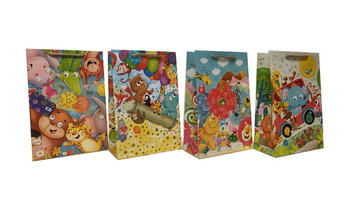 Torebki prezentowe T4-122 Dzieci 10 sztuk