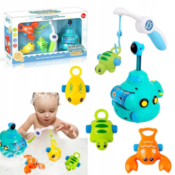 Zestaw Akcesoriów Do Kąpieli Dla Dzieci Zabawka Prezent Do Wanny