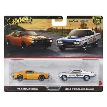 Hot Wheels 2-pak Samochodziki Premium JBL06 Mattel